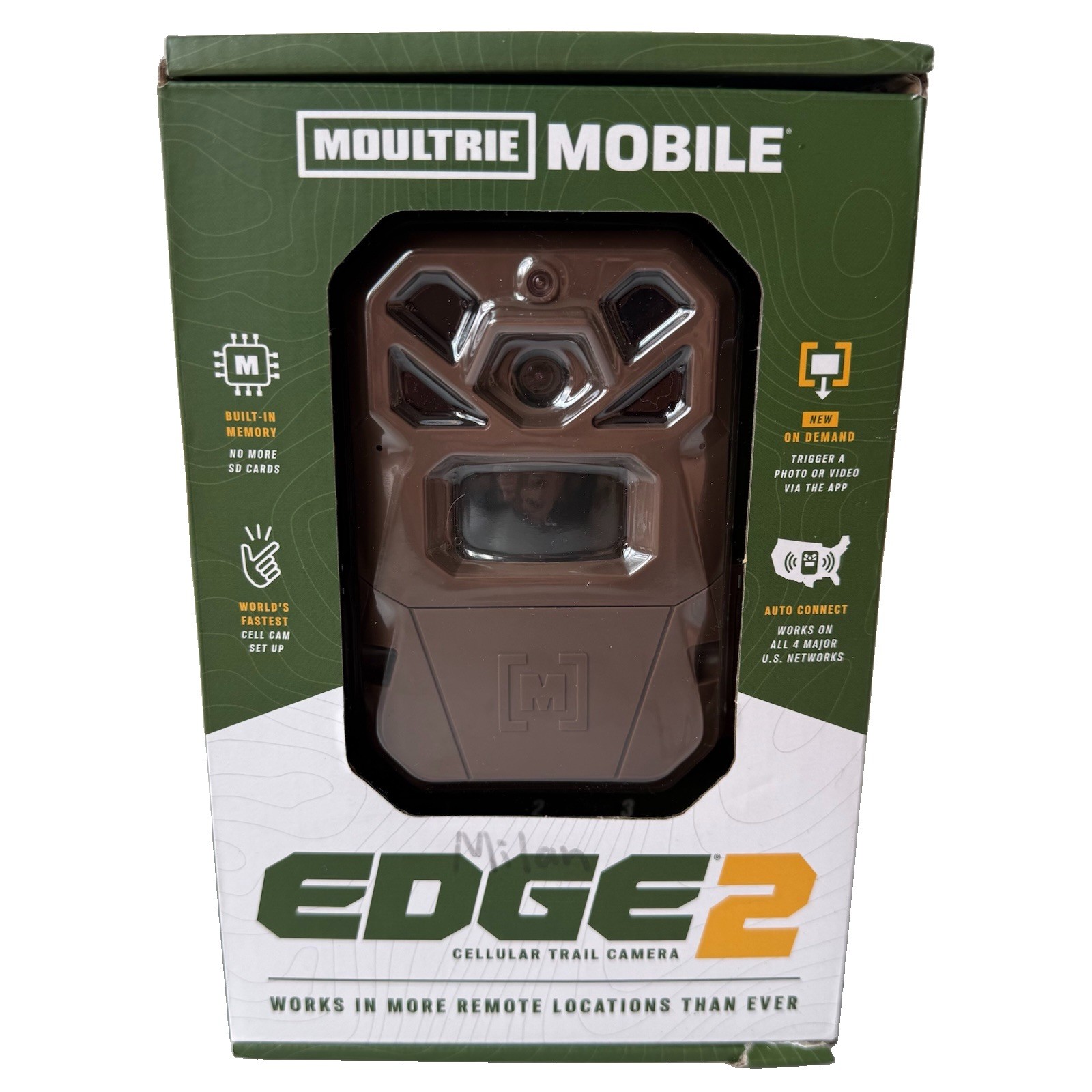 Moultrie Mobil Edge 2 Cellular Trail Camera MMC-14123 New-Open Box