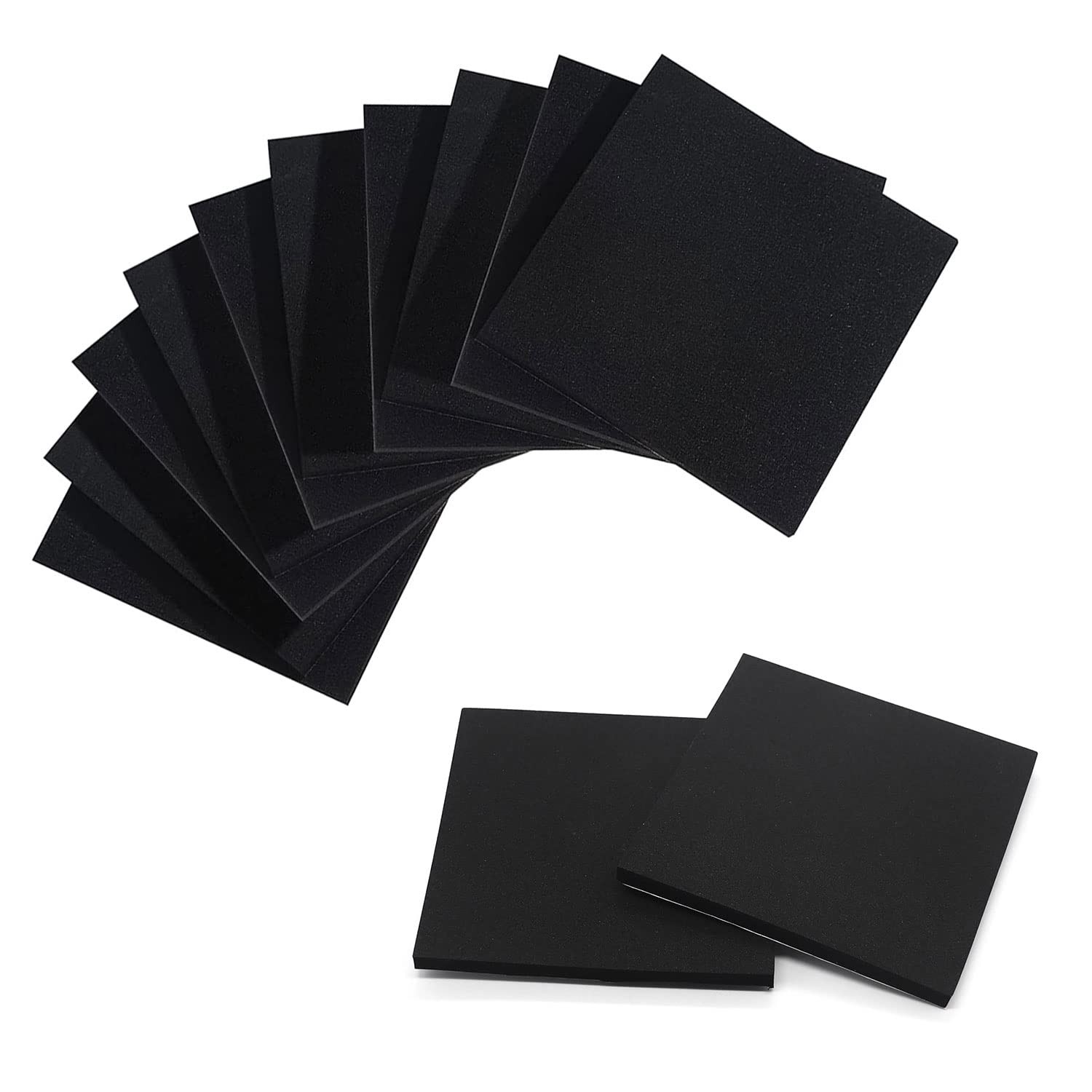 YUNFOOK Foam Padding Sheets with Adhesive Backing - 1/4" Thick Self Stick Neo...
