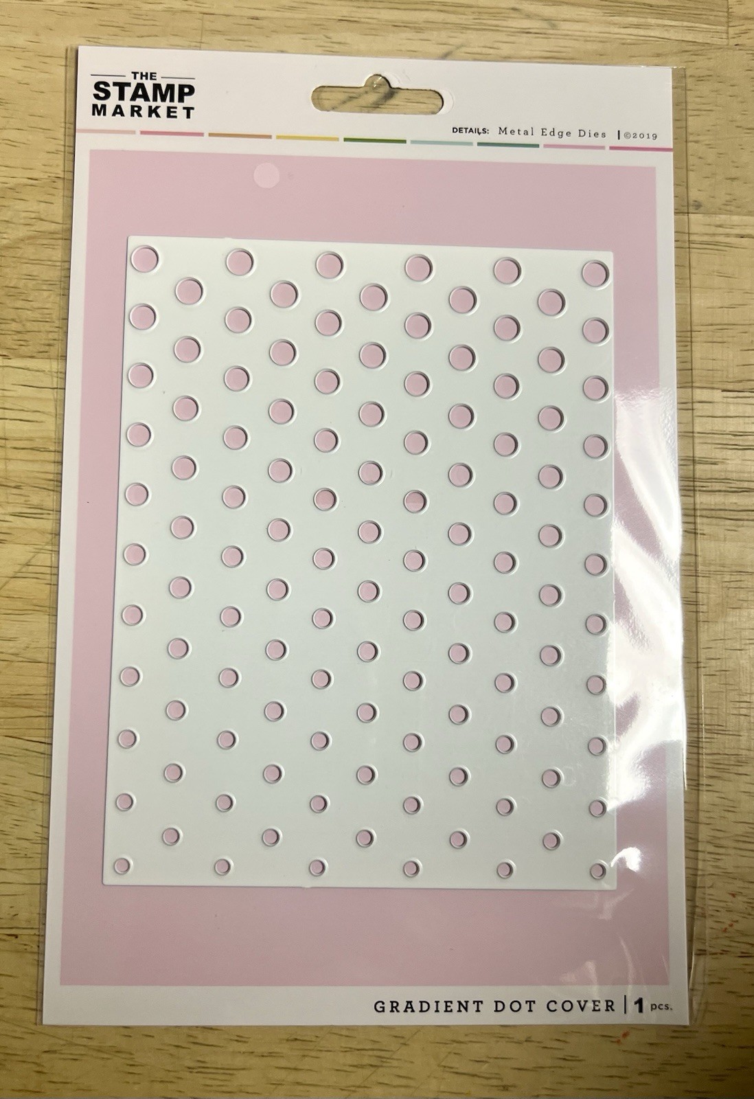 The Stamp Market Gradient Dot Cover Die NEW