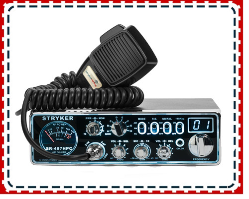 Stryker SR-497HPC 10 Meter Export Radio – High Power Trucker Mobile – Long Range