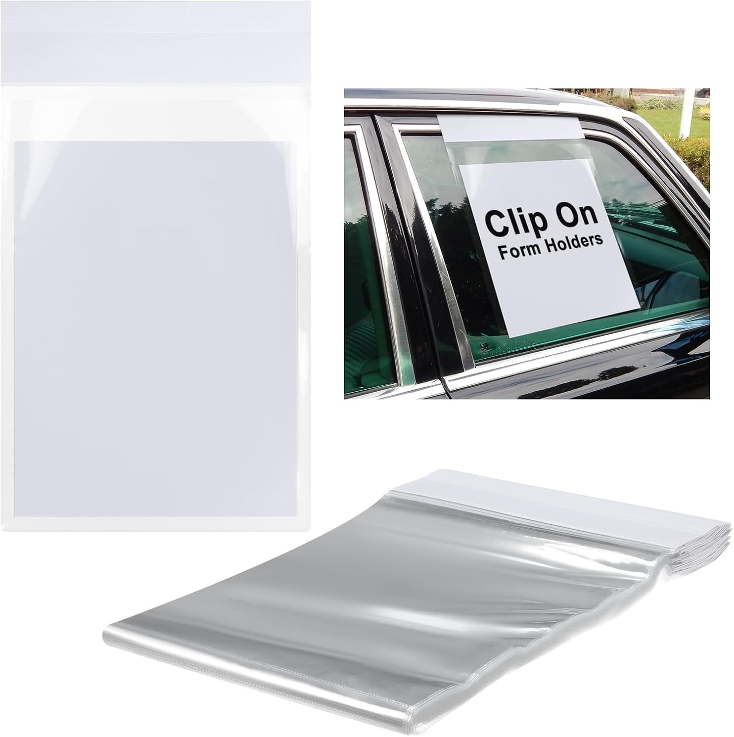 50 Pack Clip on Window Form Holder Buyers Guide Window Hangers Buyers Guide
