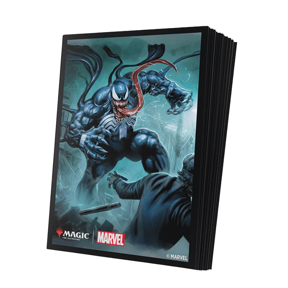 Magic The Gathering Marvel Spiderman Premium Art Sleeves (Venom)