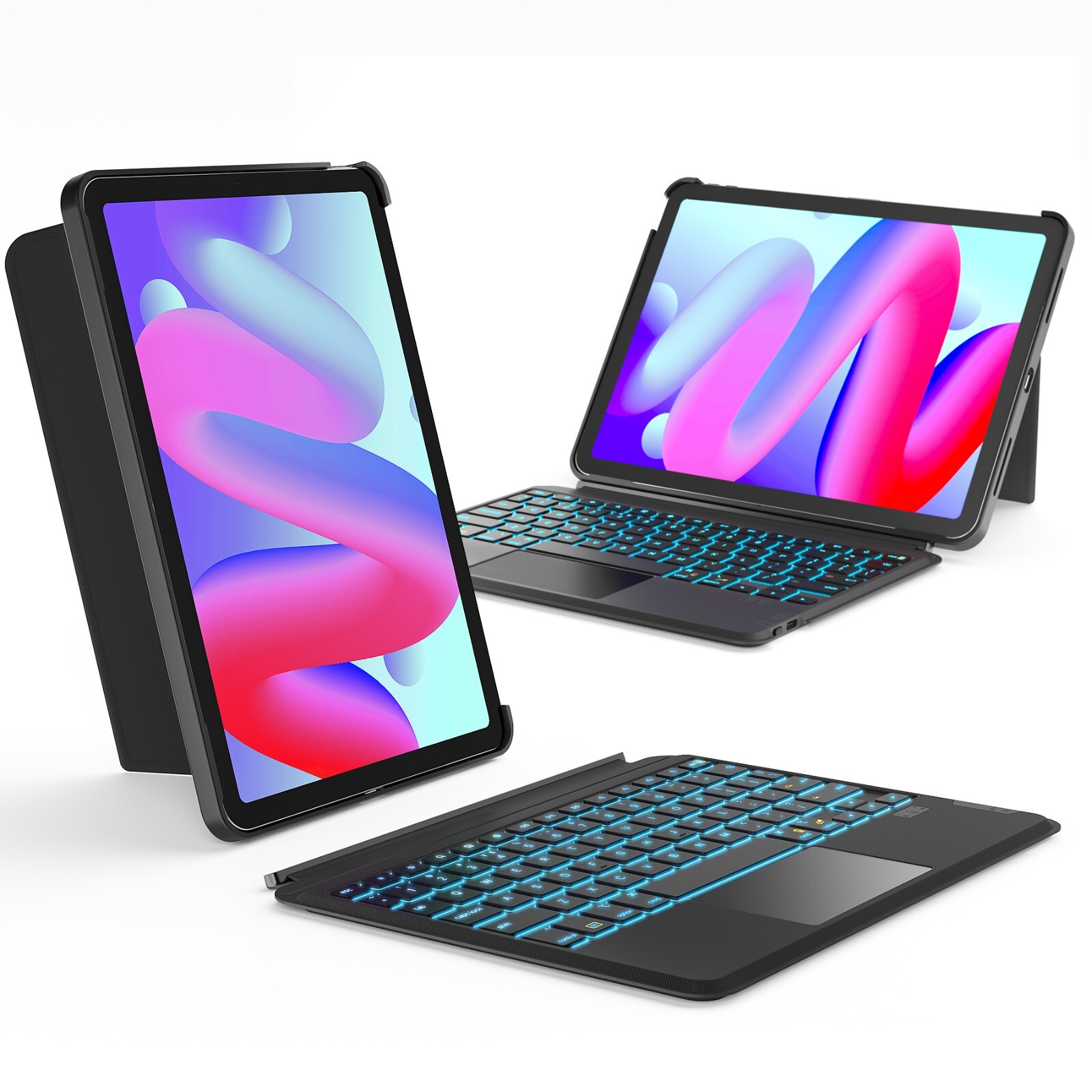 Inateck iPad Keyboard for iPad Air 11 inch M4/M3/M2, Air 5/4, Pro 11'' 4/3/2/1