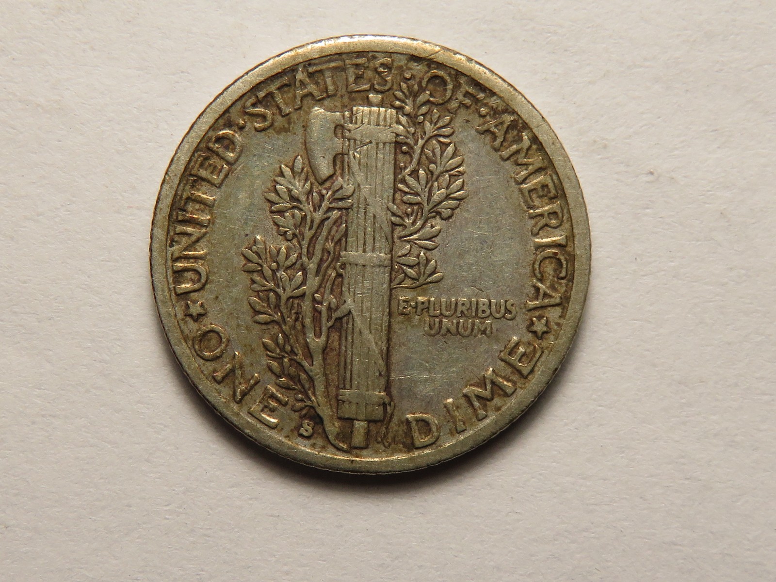 1935-S Mercury Dime, XF