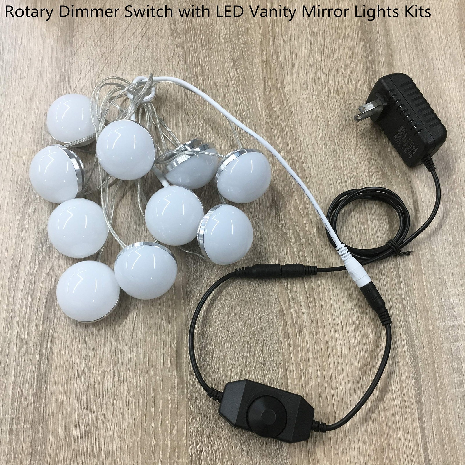 Mini Inline Led Dimmer Switch Dc 12v 2a Pwm With Dc Jack 5.5/2.1 Connector For S