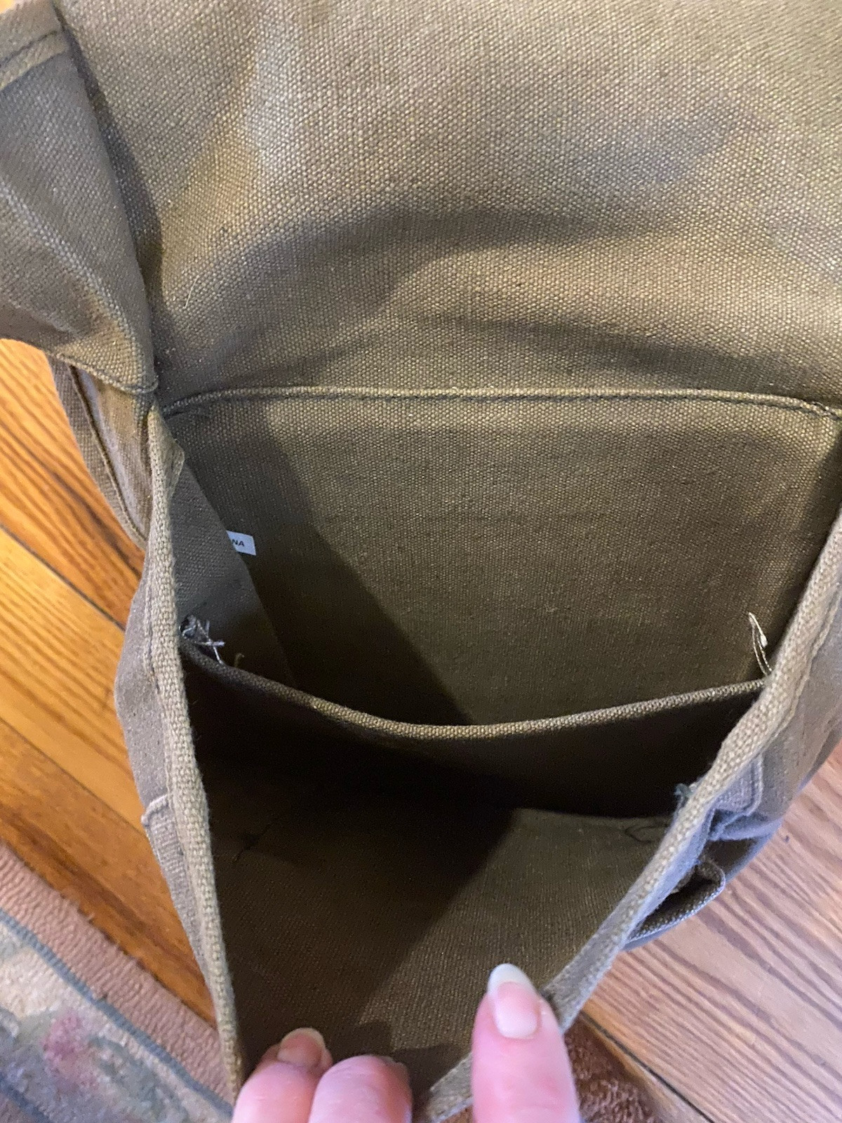 Military Style Map Case, Shoulder Bag, Imported, Preowned
