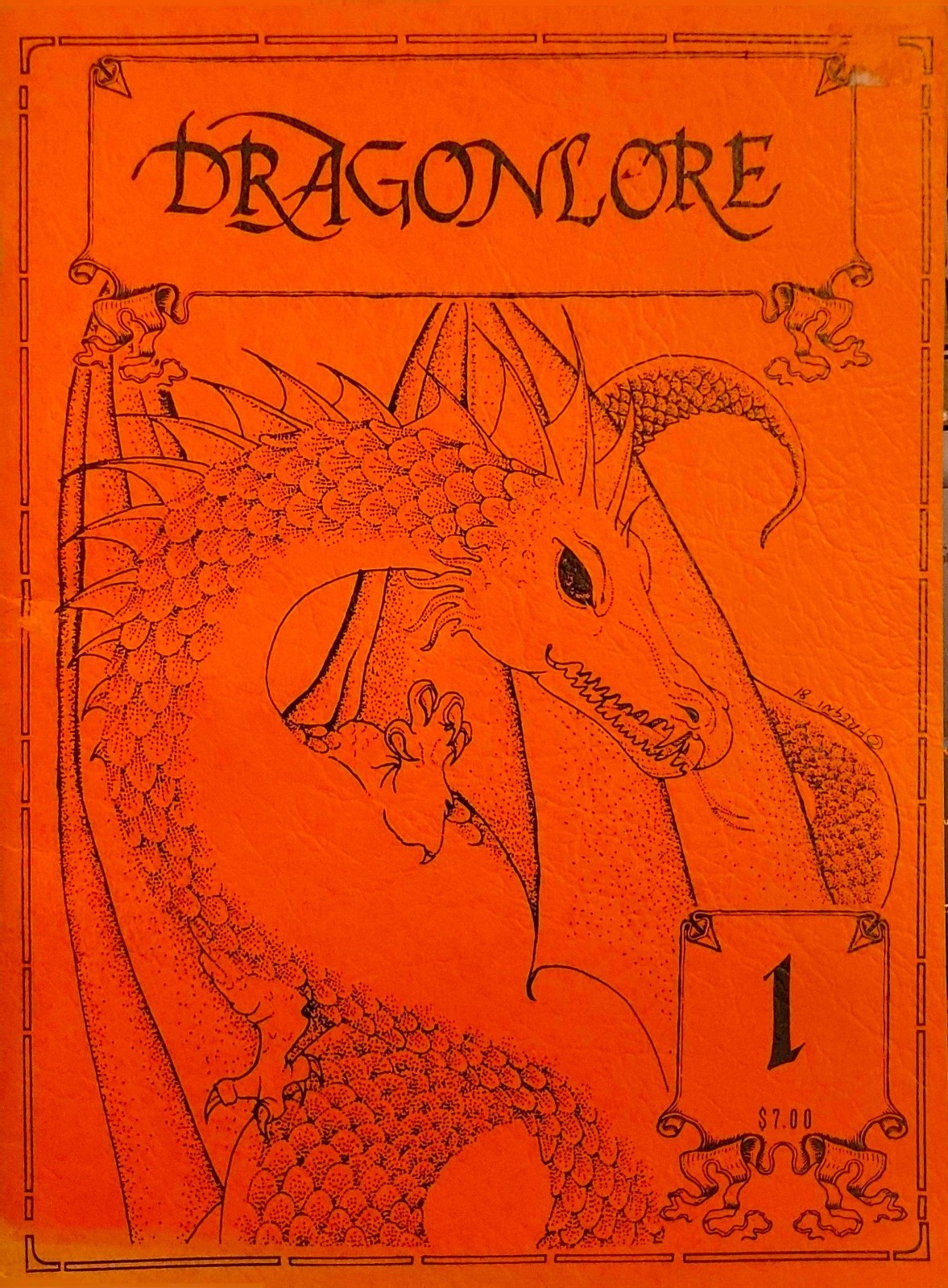 Dragonriders of Pern Fanzine "Dragonlore 1" Anne McCaffrey GEN Anthology 1982