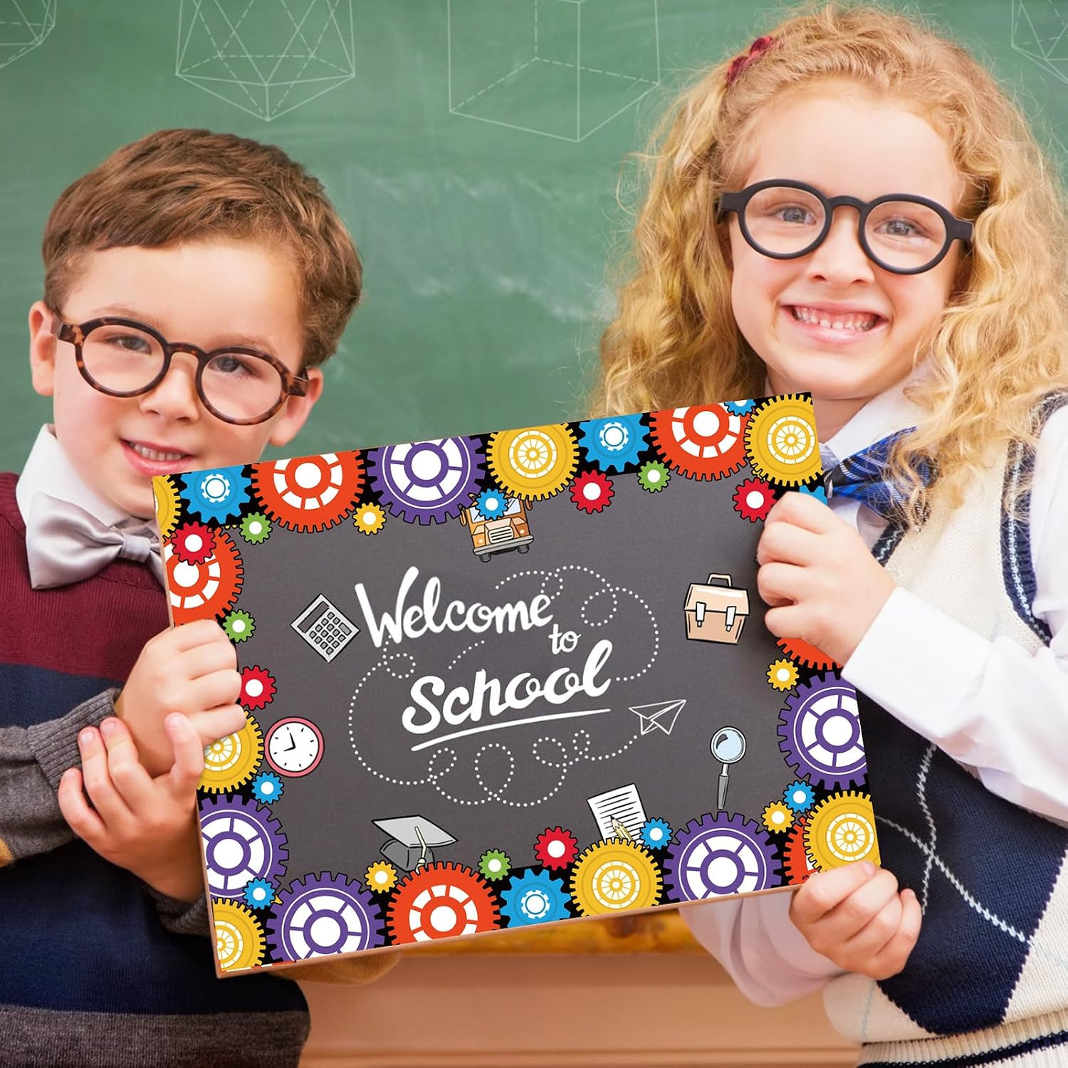 68 Ft Gears Bulletin Board Borders Engineering Science Classroom Decor for Bulle