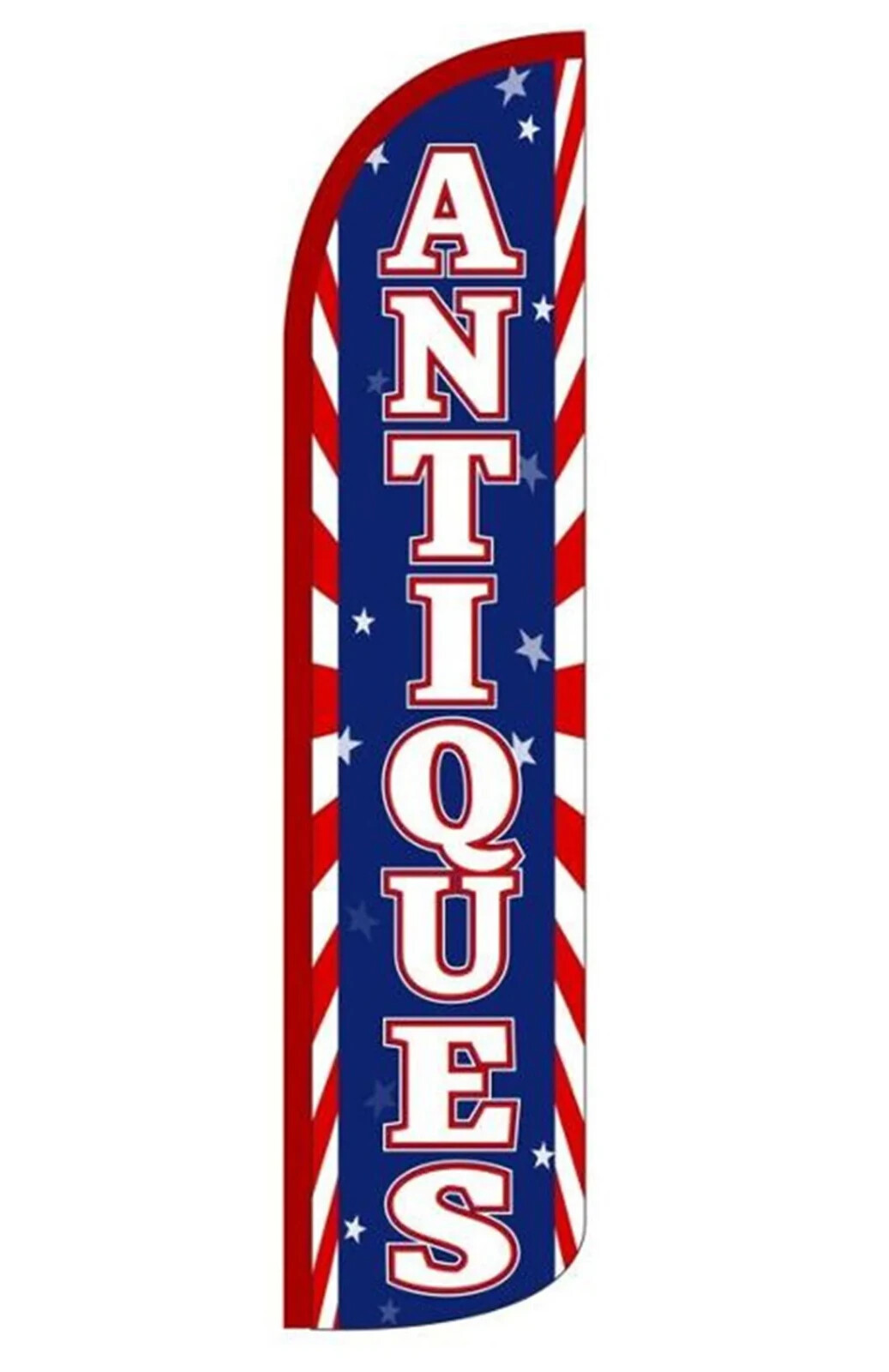ANTIQUES Windless Swooper Flag 3x11.5 ft Feather Banner Sign (Flag Only) bz