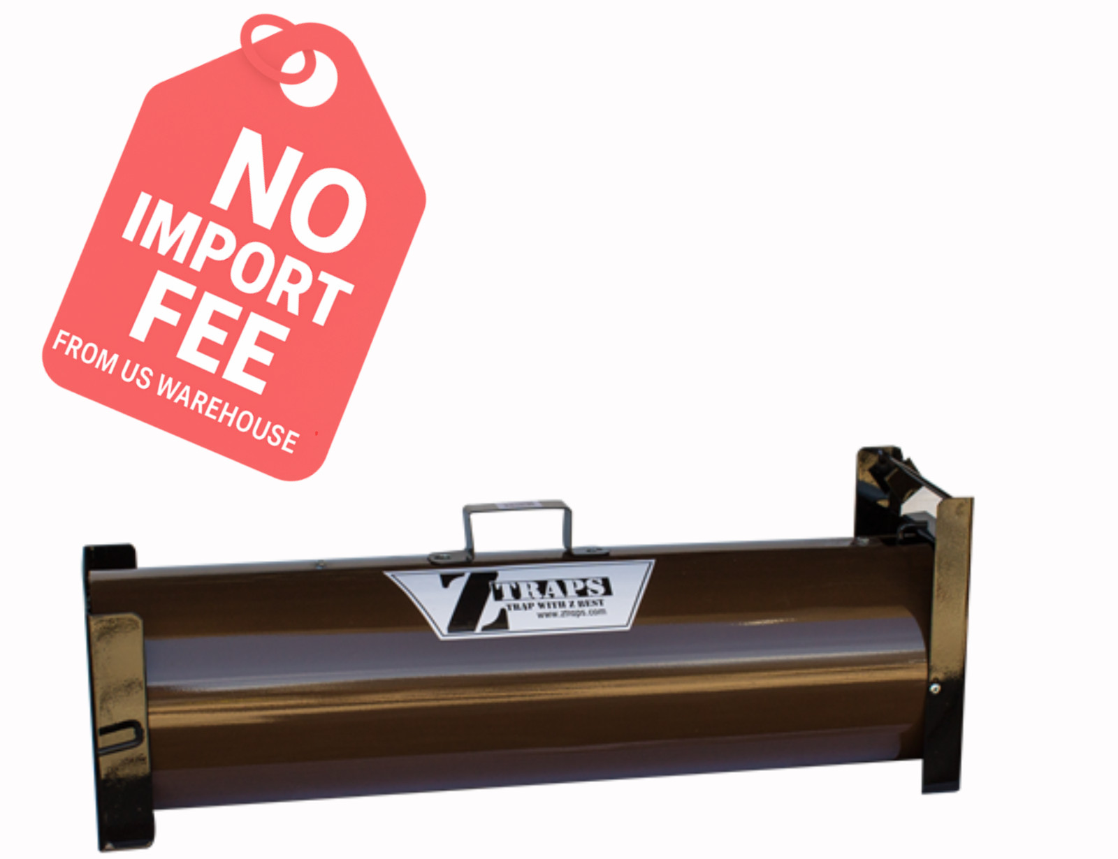 ZTrap No 10 Skunk-N-More Live Animal Trap Spray Proof Tube Trap