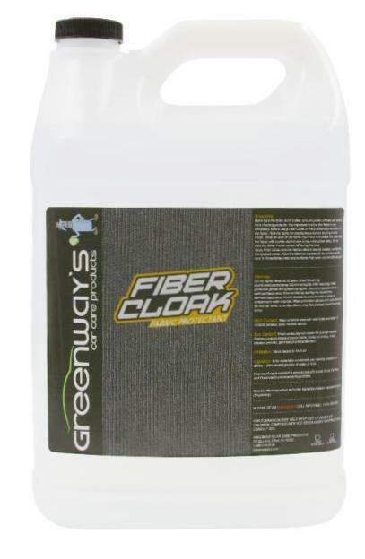 Carpet and Upholstery Fabric Protection Clear Solution Safe for All Fabrics