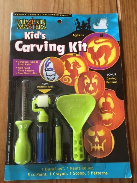 PUMPKIN MASTERS KID'S CARVING KIT HALLOWEEN FUN