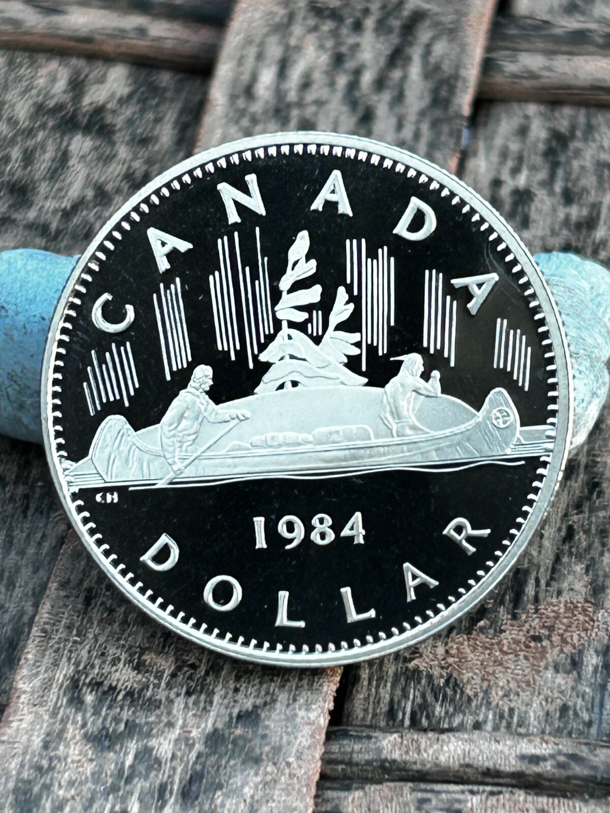1984 Canada One Dollar Proof - Sharp Voyageur Dollar! - Elizabeth II REF W 73