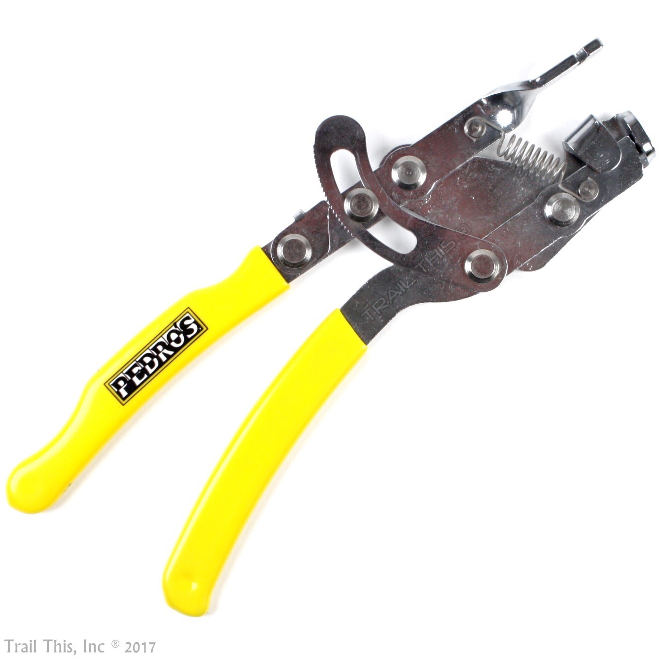 Pedro's Bicycle Brake / Shift Cable Puller Pliers Fourth Hand Tool w/ Thumb Lock