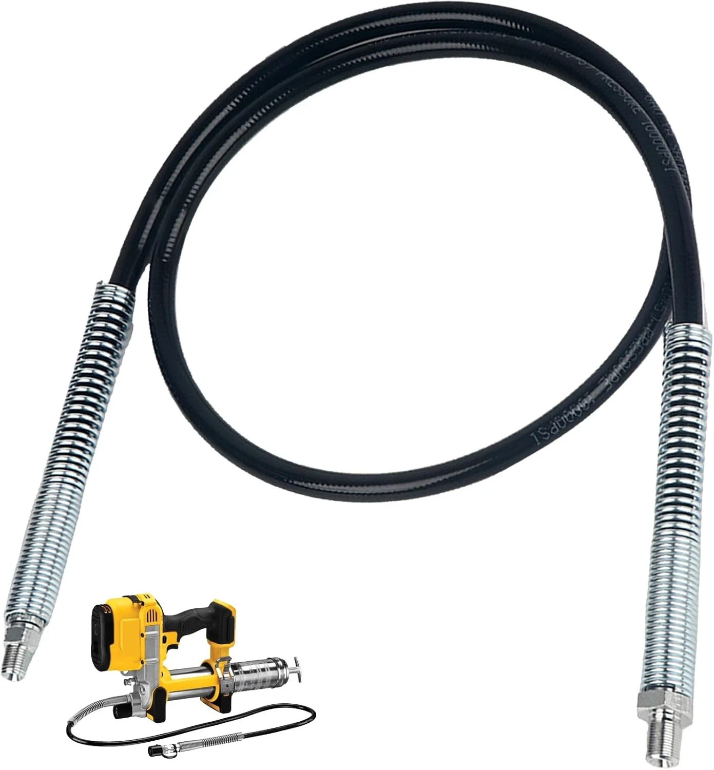 DCGG5703-42 Grease Gun Hose Kit for 20V Max Cordless Grease Gun, 1/8" NPT 42" Fl