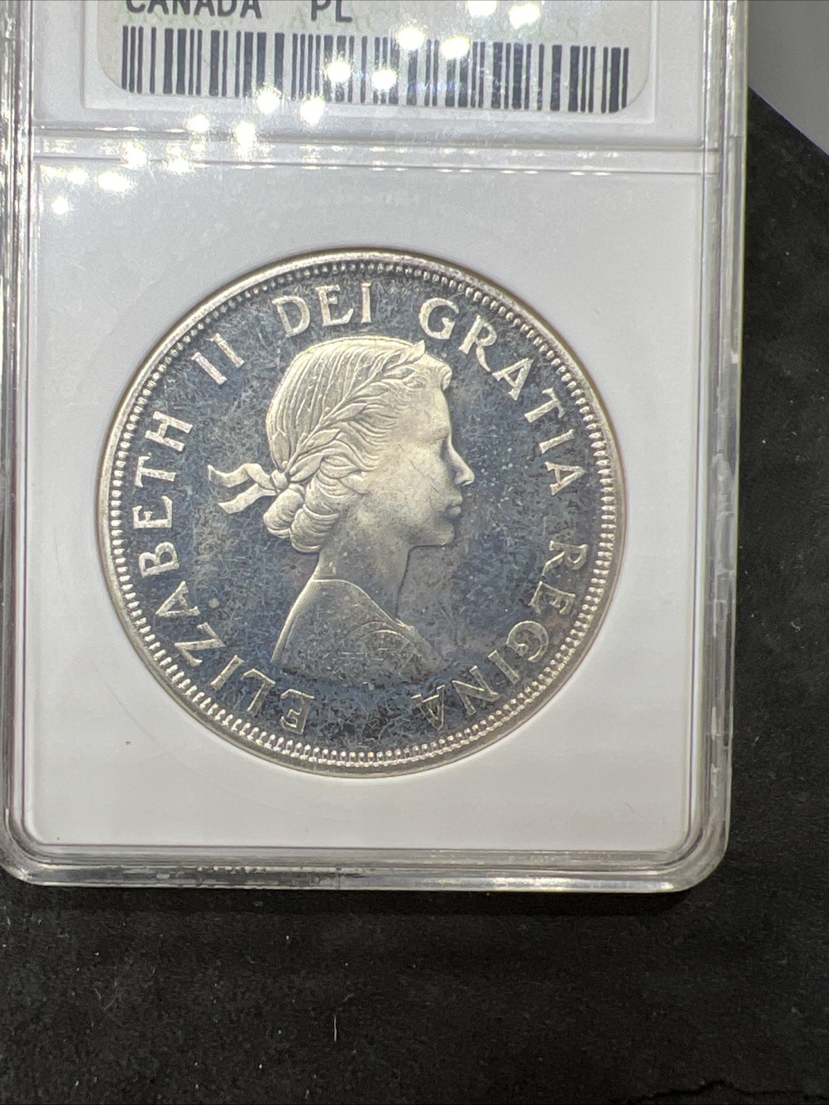 1964 $1 Canada 80% Silver Dollar Coin ANACS MS67 PL Proof like PL67