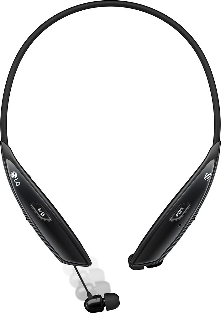 LG TONE ULTRA HBS-810 Black Neckband Headsets -JBL Sound Bluetooth Headphones