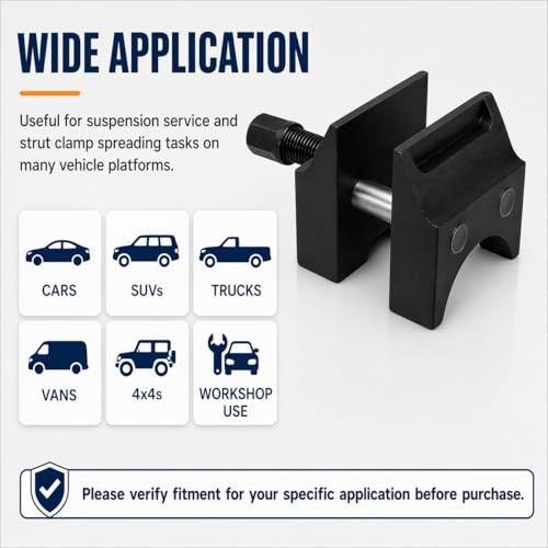 Strut Spreader Tool, Universal Suspension Strut Split Hub Steering Knuckle