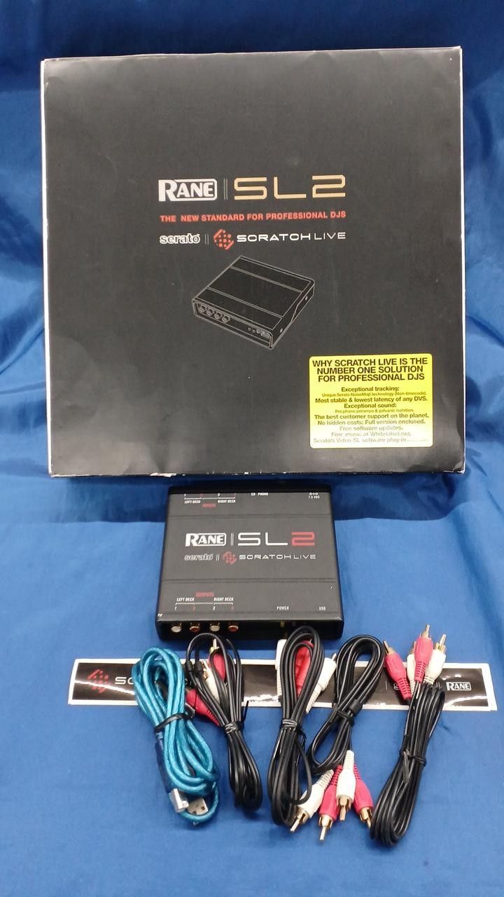 Rane SL2 Serato DJ Scratch Live Interface DVS Interface Tested & Works TMB01 4.0