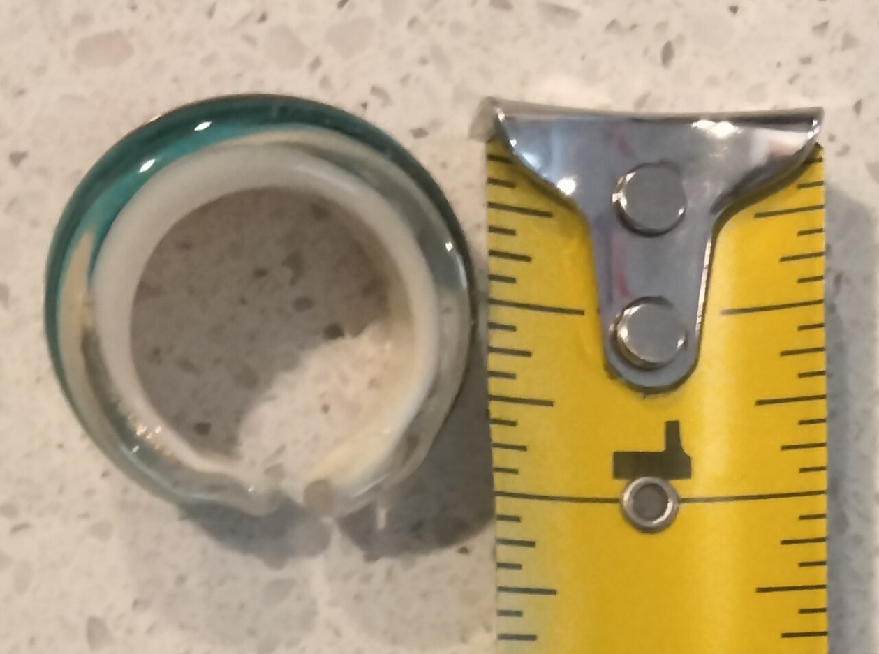 Artisan Uniquely Beautiful Glass Ring