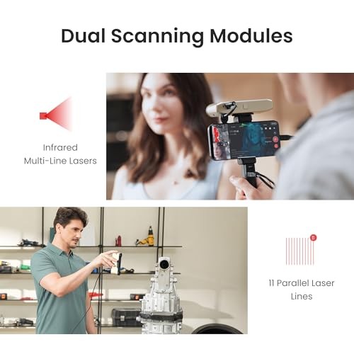 Revopoint INSPIRE 2 3D Scanner Handheld 0.03mm Precision Wireless