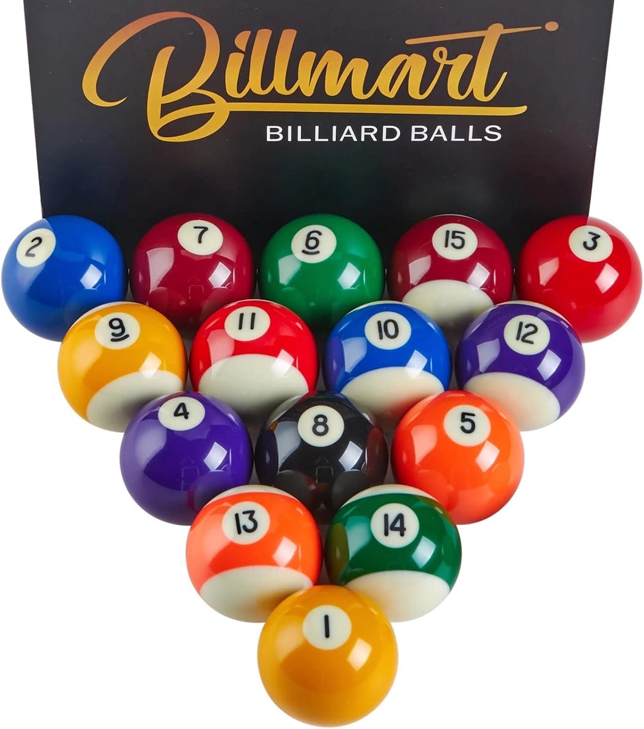 2022 Upgraded Pool Table Balls Set - Durable & High-Quality Regulation Size