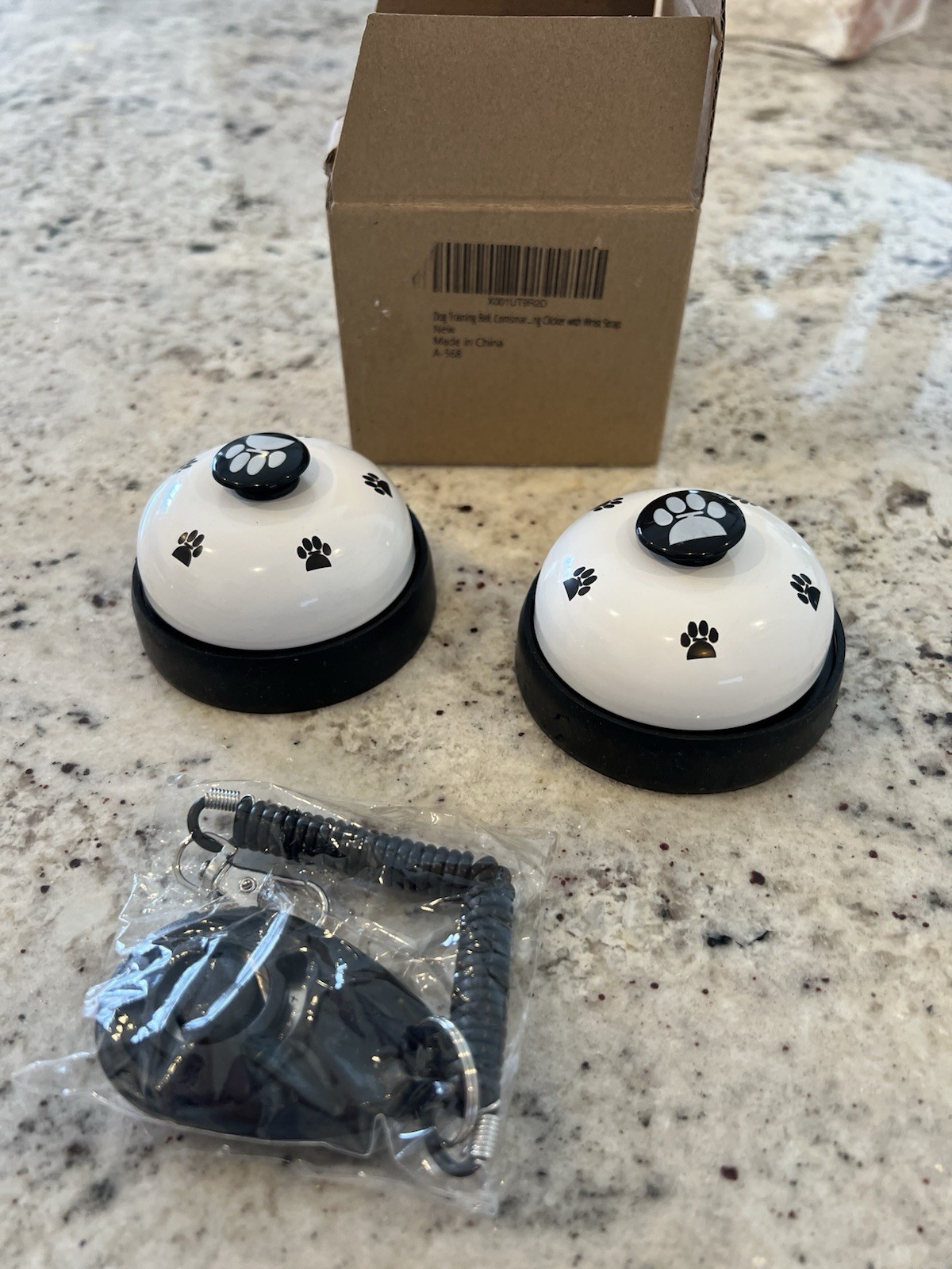 2Pack Dog Training Bells for Door Potty Training Dogs Cats Door Bell Tell Bell