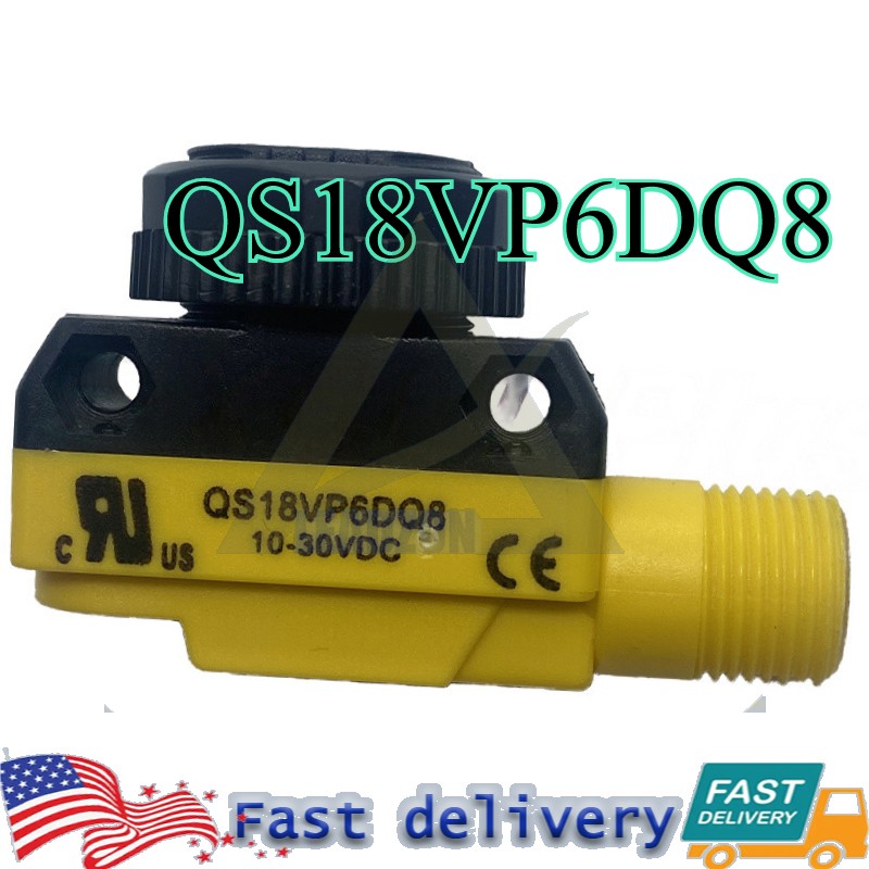 QS18VP6DQ8 For BANNER All Purpose Photoelectric Sensor 10-30 VDC 4-Pin 450mm PNP