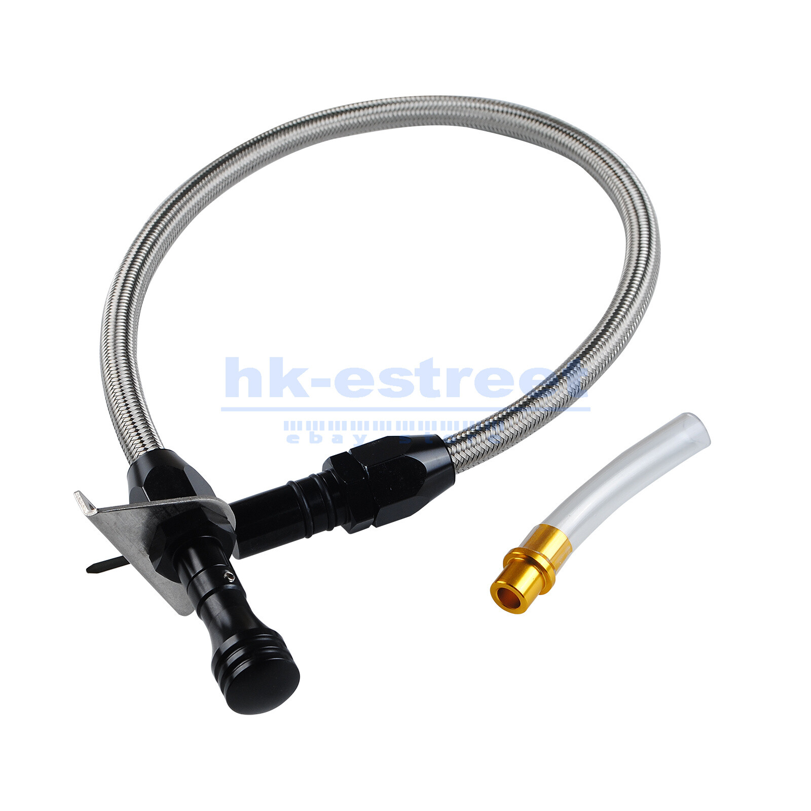 For Ford AOD Flexible Chrome Stainless Steel Transmission Dipstick AODE 4R70W US