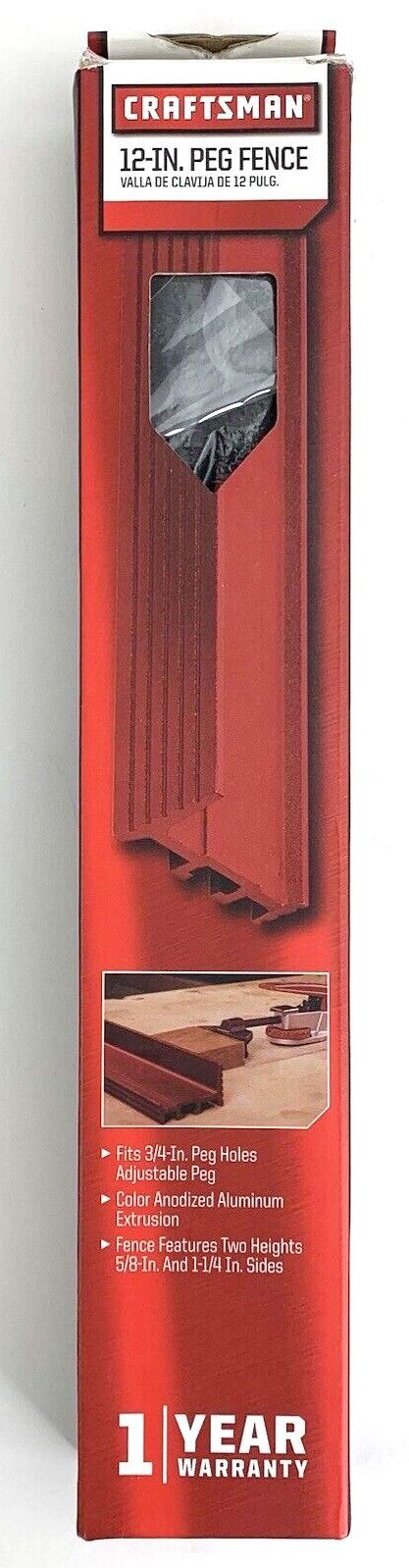 Craftsman 12" Peg Fence 949811 Brand New   Free Shipping