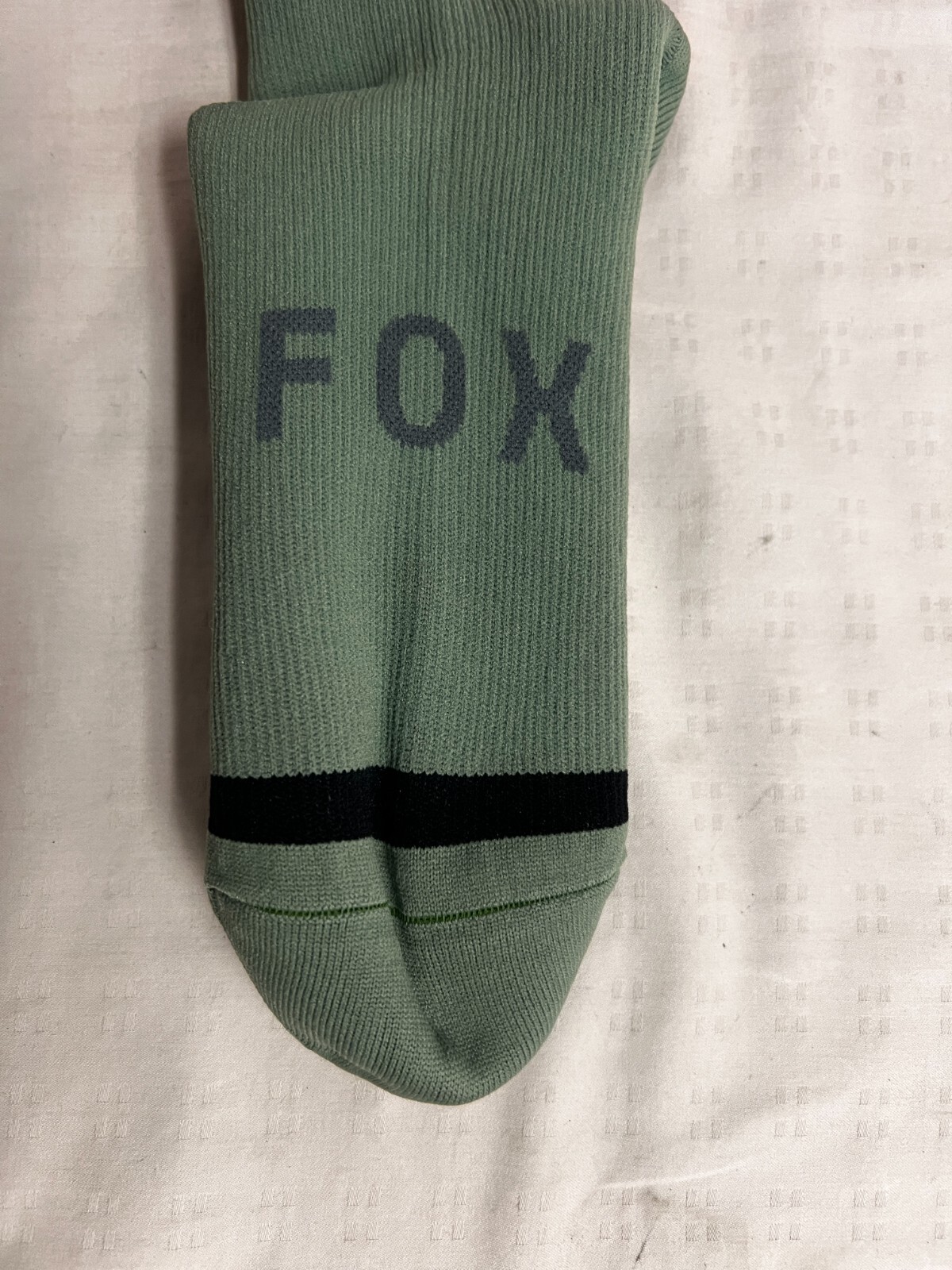 Fox Racing Defend Water Socks Cushioned Crew Socks Green Small/Medium SAMPLE