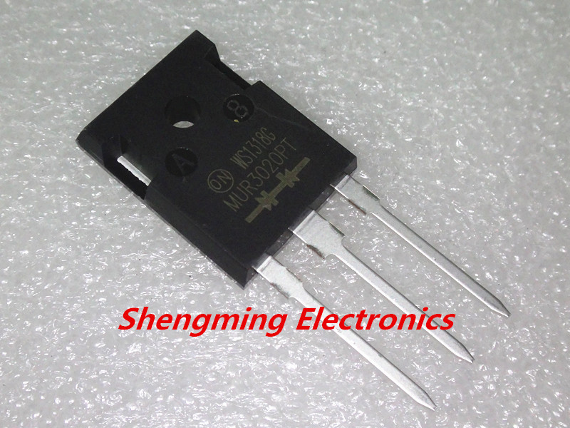 10pcs MUR3020PT MUR3020 Ultrafast Dual Diodes TO-247