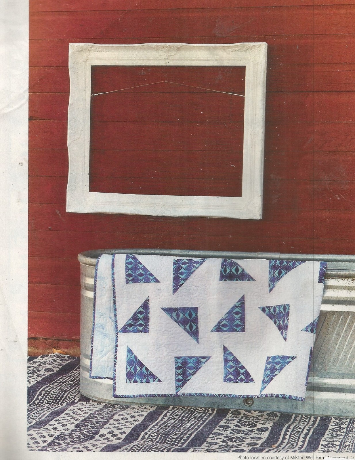 E0315  PINWHEEL PUZZLE QUILT PATTERN/INSTRUCTIONS
