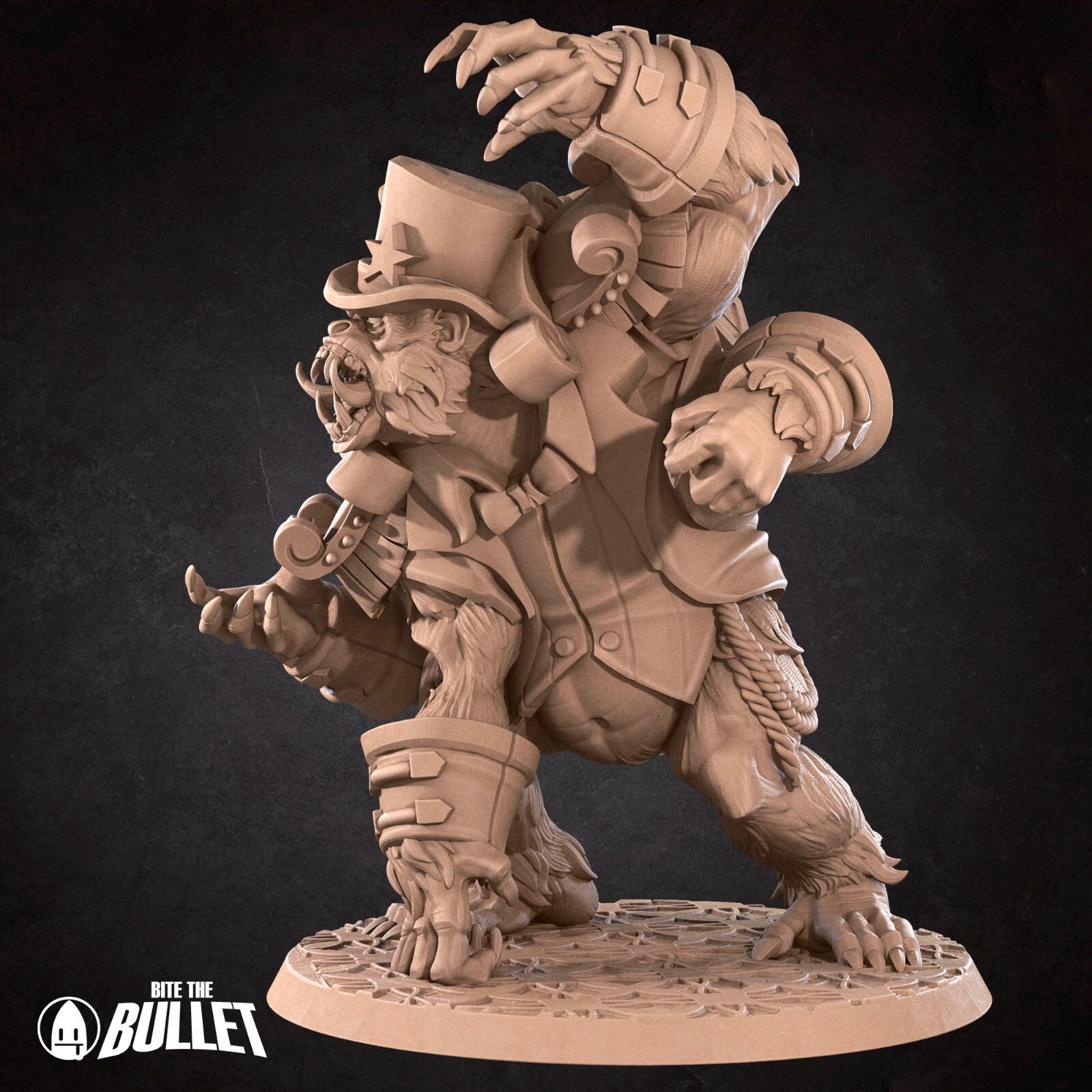 Girallon Ringmaster - Circus Gorilla - Bite the Bullet - Dungeons and Dragons