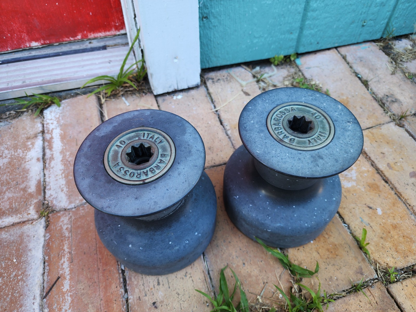 Barbarossa 40 sail boat winches PAIR