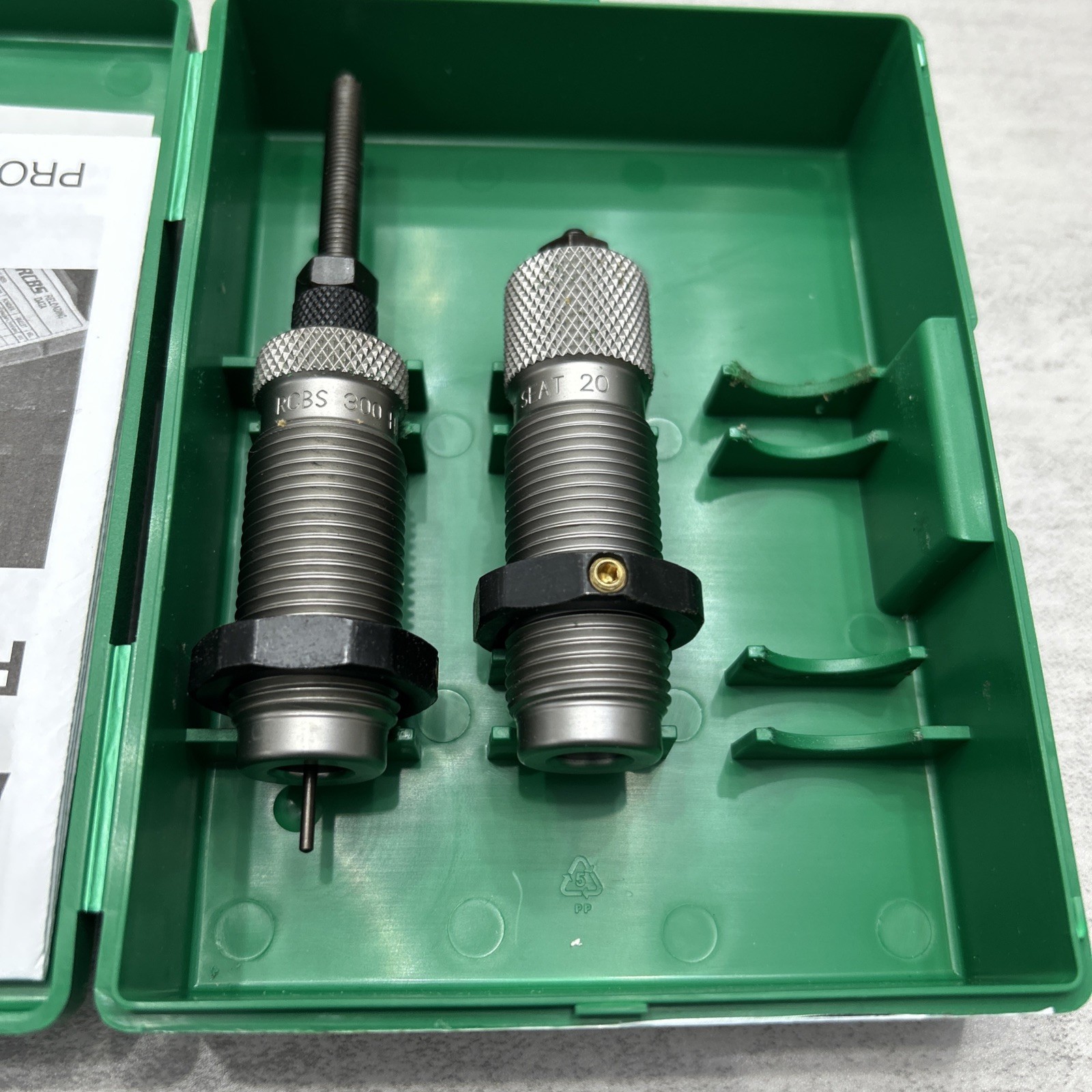 RCBS .300 HAM'R  F.L  CUSTOM RELOADING DIE SET,  # 15801