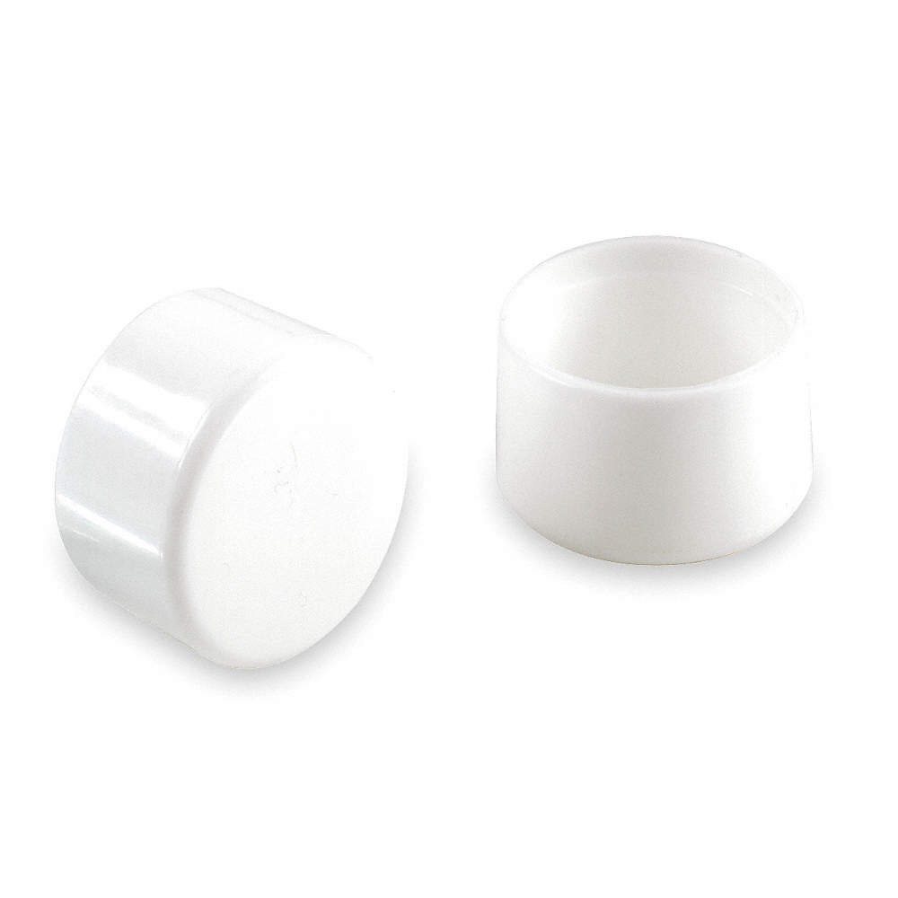 GRAINGER APPROVED 6J591 Furniture Protective Leg Tips,1 1/8"Dia 6J591