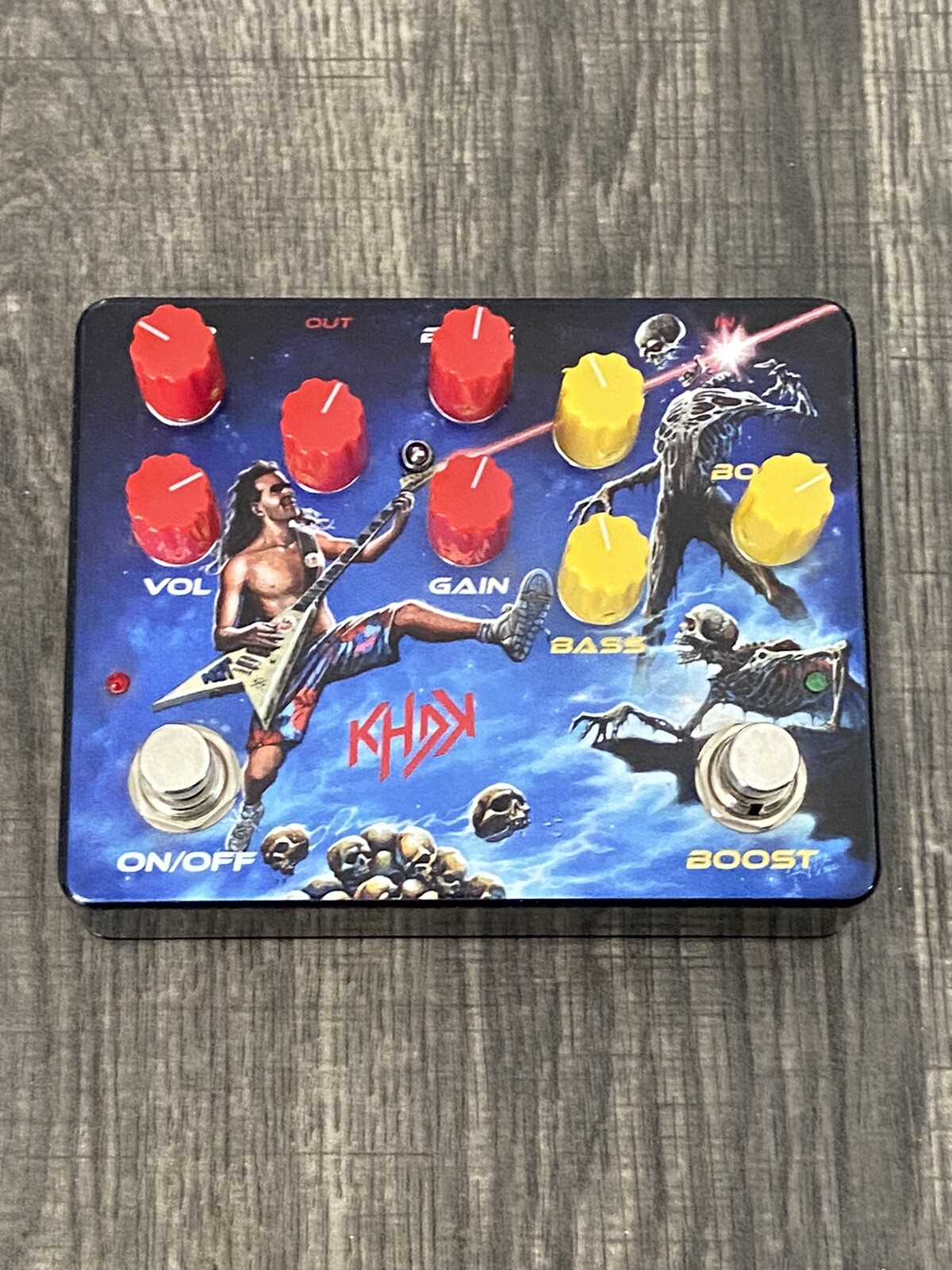 KHDL Scott Ian JSL Overdrive Pedal New in box. #192 Of 333.