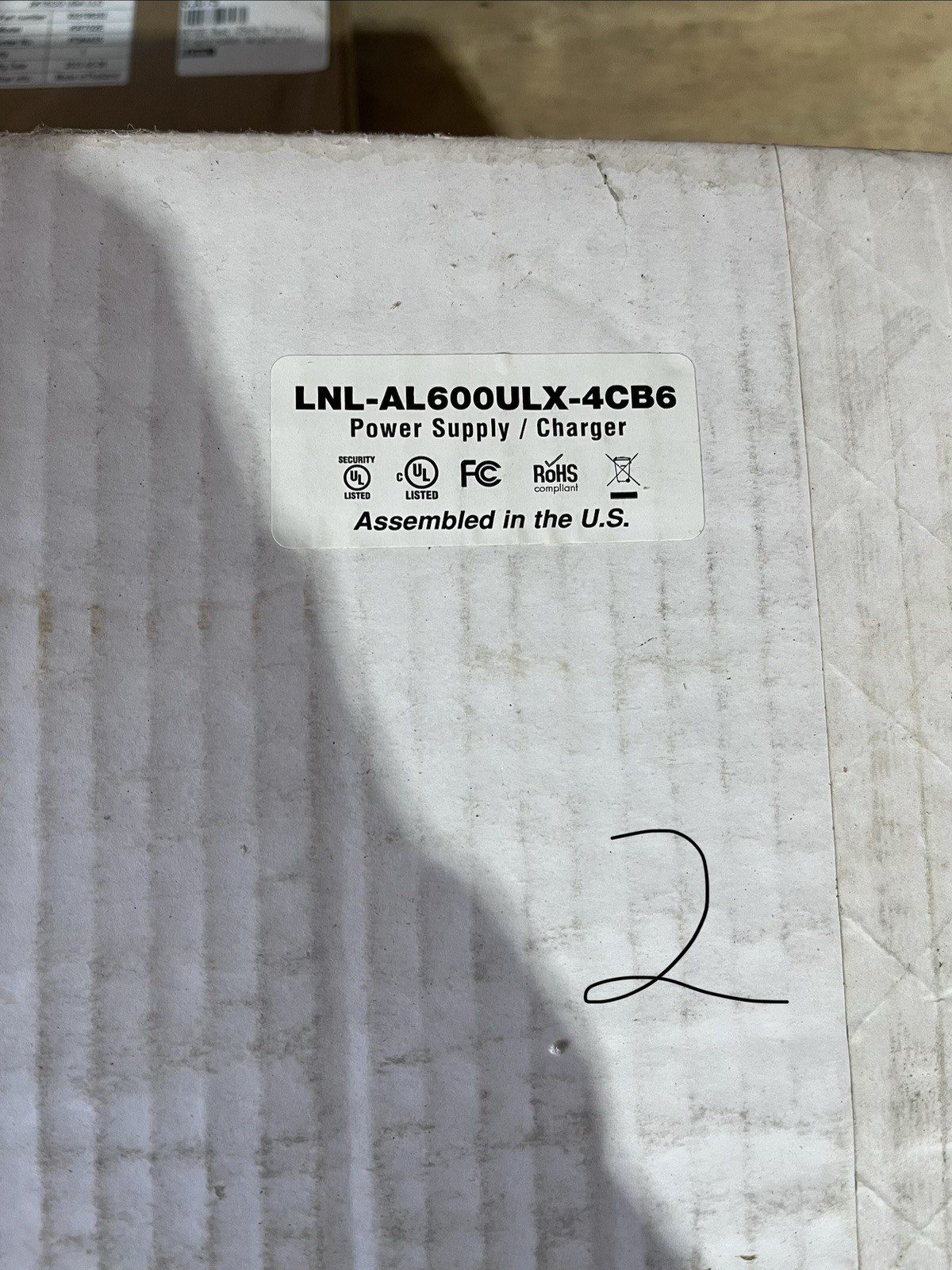 Lenel LNL-AL600ULX-4CB6 Power Supply Charger White UL FCC RoHS Commercial