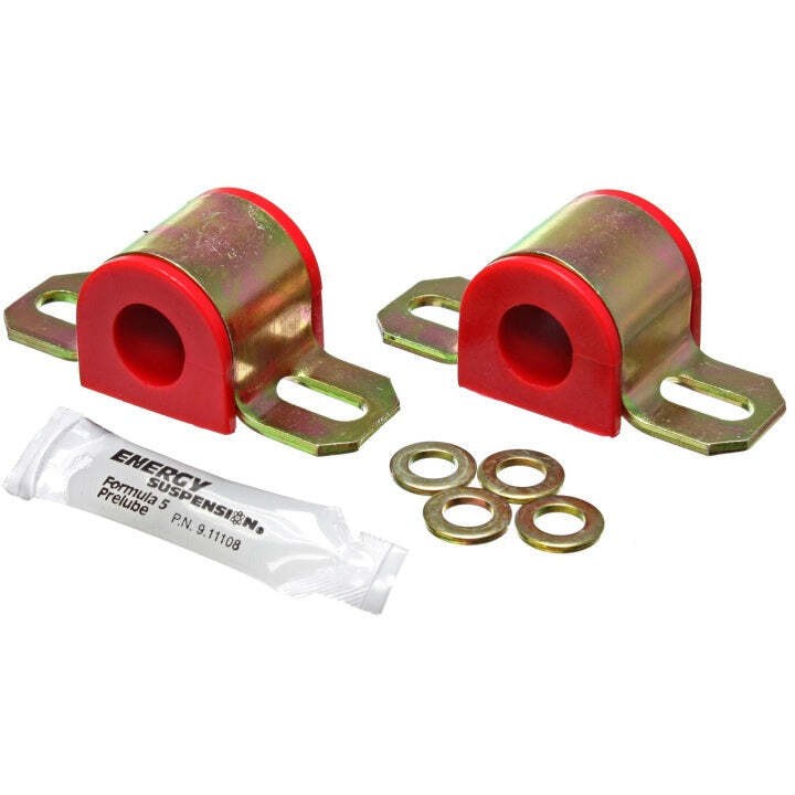 Energy Suspension 9.5124R Universal 20mm Red Non-Greasable Sway Bar Bushings