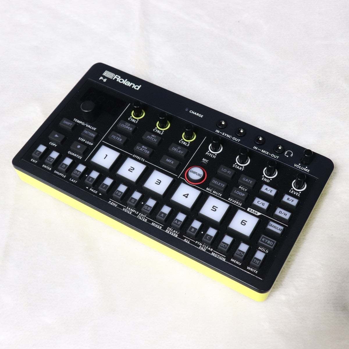 Roland P-6 AIRA Compact Creative Sampler Granular Sequencer Used Japan