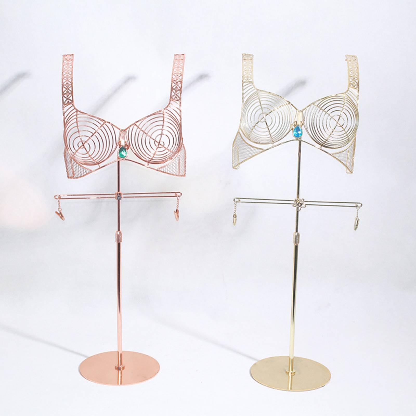 Underwear Display Stand Metal Wire Display Frame Fixture Stable Base
