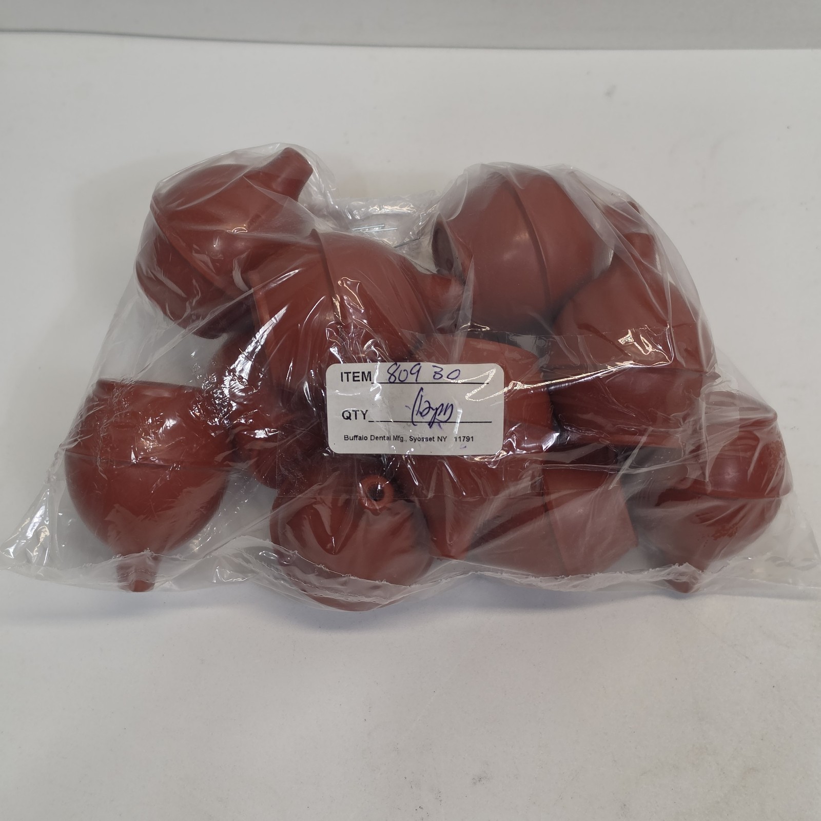 12 pcs BUFFALO Chip Syringe RED Bulb Replacement, Single tem - #80930
