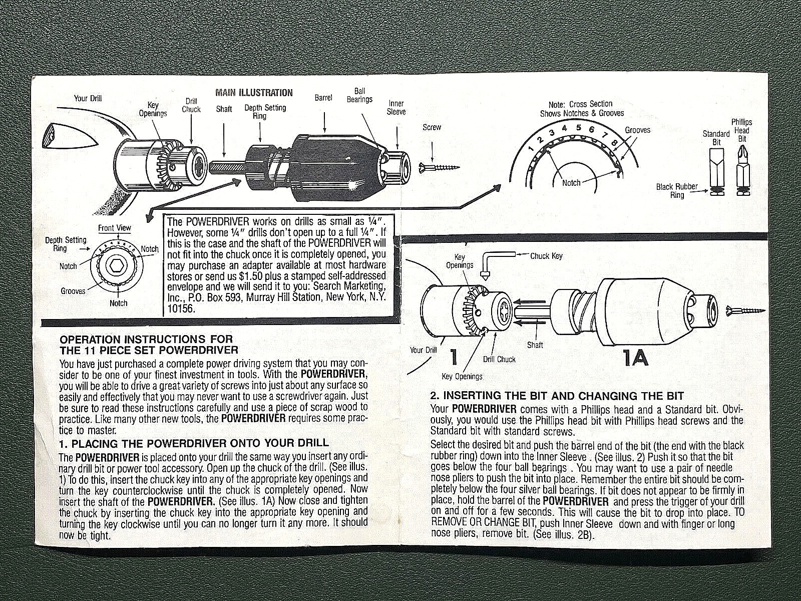 GLOBAL TOOL CORPORATION POWERDRIVER