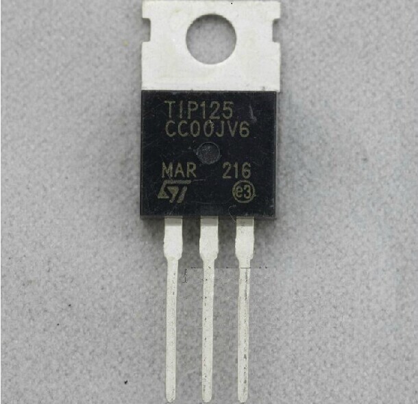 10pcs TIP125 Transistor TO-220 ST New