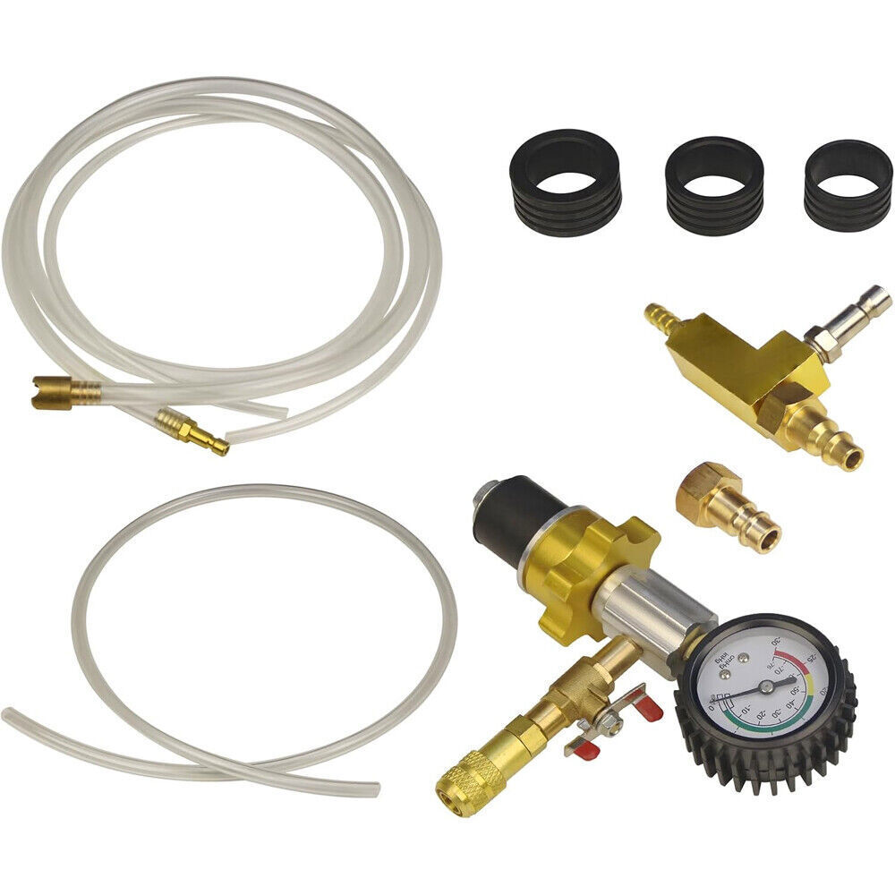 Auto Coolant Vacuum Kit Cooling System Vacuum Radiator Kit Refill & Purging Tool