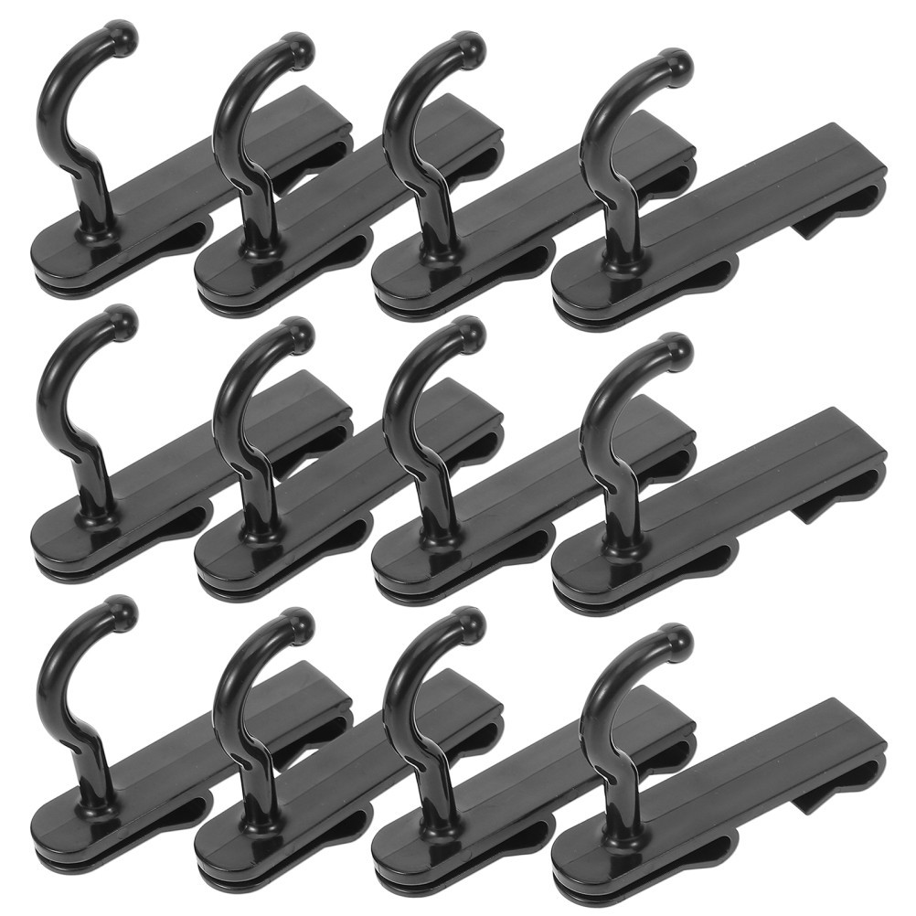 24pcs Plastic Hooks Gridwall Hanging Hook Display Grid Wall Hook Gridwall Hook