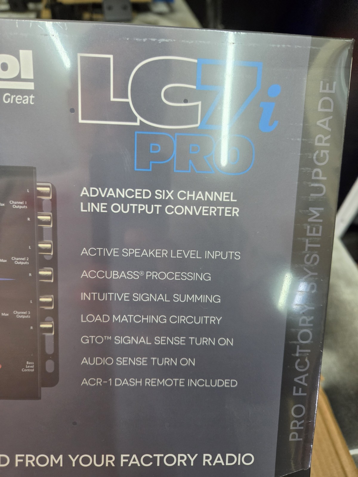 AudioControl LC7i PRO 6-Channel Line Output Converter Line Driver w ACR-1 Remote