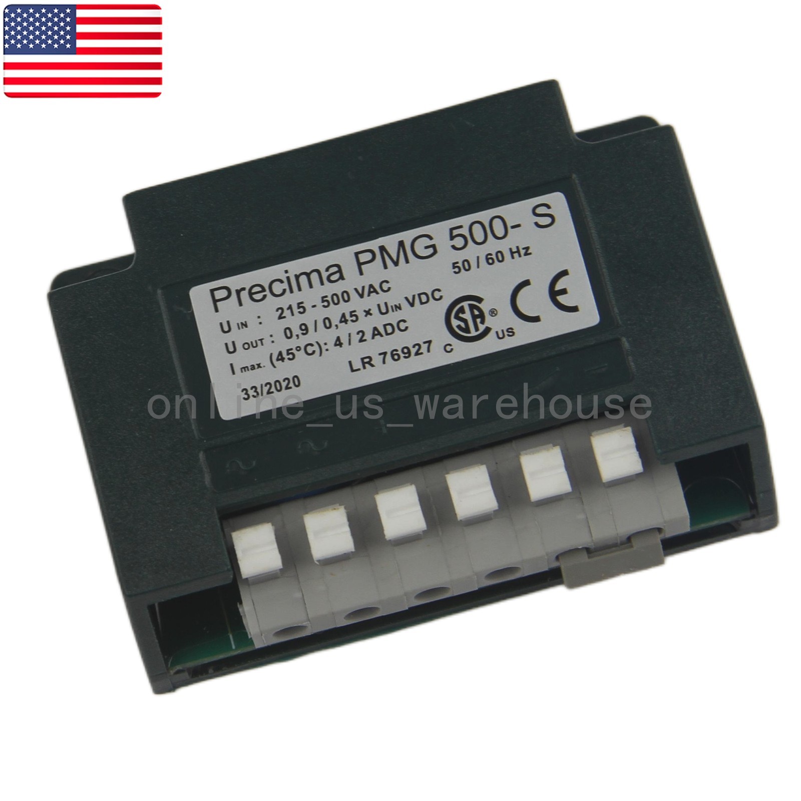 One New Precima rectifier0Hz PMG500-S 215-500VAC 50/60HZ PMG500S - US Stock