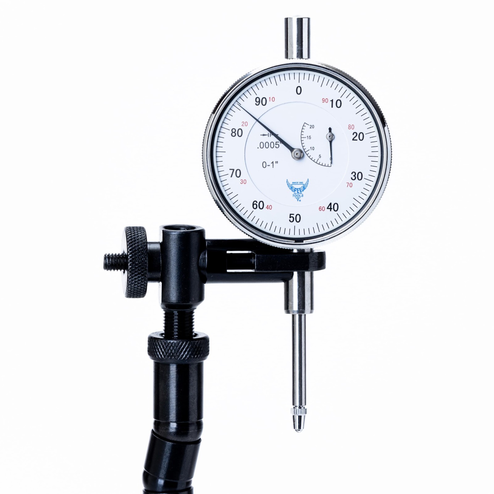 Adjustable Magnetic Base with 176lb Holding Force for Dial Indicators & Machinis
